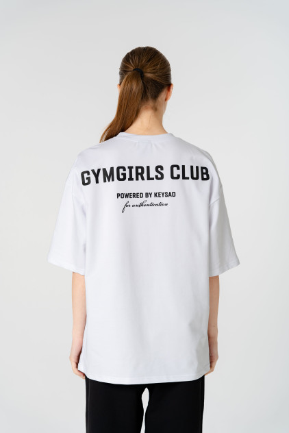 Футболка "GYM GIRLS" BLACK