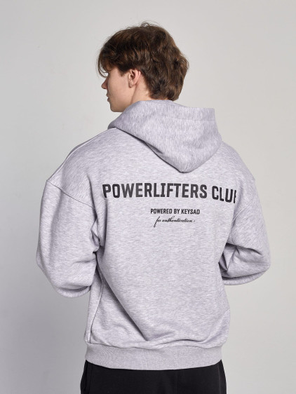 Зип-худи "POWERLIFTERS" BLACK
