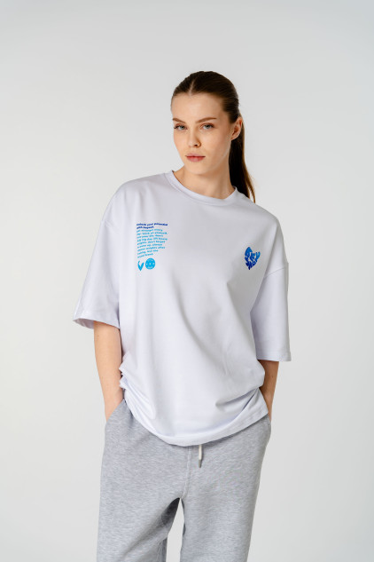 Футболка "CONNECTION" BLUE