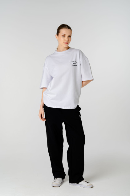 Футболка "LOGM" BLACK