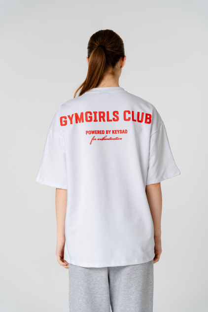 Футболка "GYM GIRLS" RED